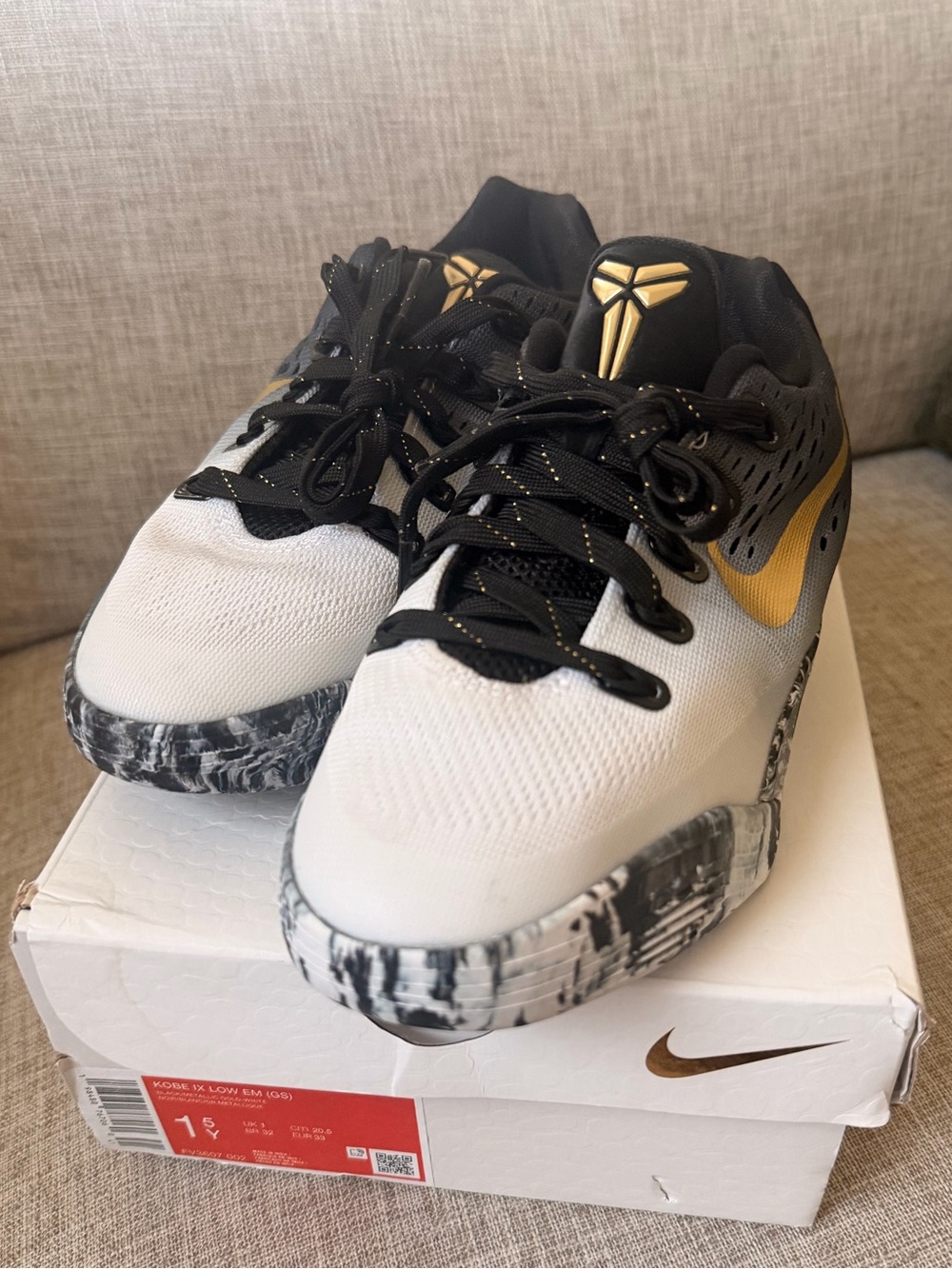 Nike Kobe IX Low Mambacita 1.5Y